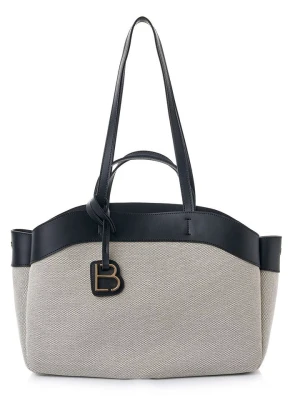 Lucky Bees Shopper bag w kolorze beżowo-czarnym - 42 x 22 x 19 cm rozmiar: onesize