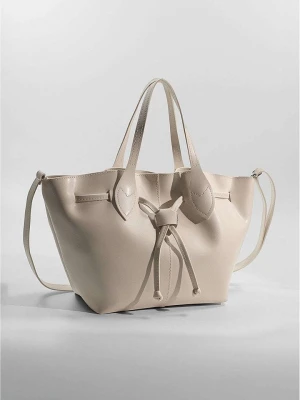 Lucky Bees Shopper bag w kolorze beżowym - 44 x 25 cm rozmiar: onesize