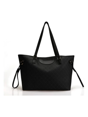 Lucky Bees Shopper bag w kolorze czarno-szarym - 50 x 28 x 15 cm rozmiar: onesize