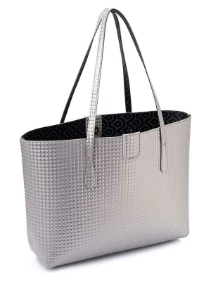 Lucky Bees Shopper bag w kolorze srebrnym - 42 x 28 x 11 cm rozmiar: onesize