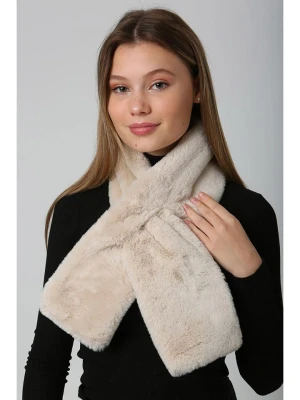 Lucky Bees Szal w kolorze kremowym - 106 x 15 cm rozmiar: onesize