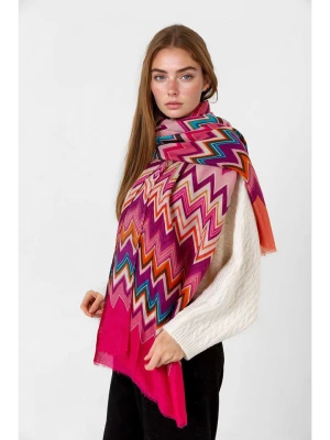 Lucky Bees Szal w kolorze różowym - 180 x 50 cm rozmiar: onesize