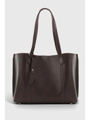 Lucky Bees Torebka w kolorze ciemnobrązowym - 39 x 29 cm rozmiar: onesize