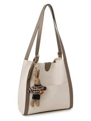 Lucky Bees Torebka w kolorze kremowym - 28 x 31 x 10 cm rozmiar: onesize