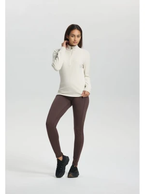 LUHTA Bluza polarowa "Kivisalmi" w kolorze kremowym rozmiar: XL