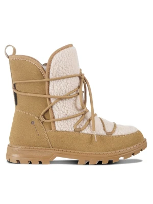 LUHTA Botki zimowe "Lumottu" w kolorze beżowym rozmiar: 36