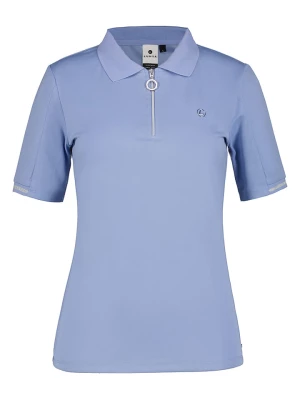 LUHTA Koszulka funkcyjna polo "Aerola" w kolorze błękitnym rozmiar: XL