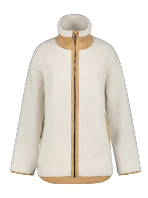 LUHTA Kurtka polarowa "Hartola" w kolorze białym rozmiar: 36