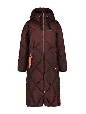 LUHTA Płaszcz pikowany "Horja" w kolorze bordowym rozmiar: 40