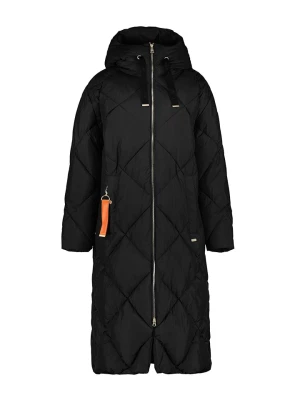 LUHTA Płaszcz pikowany "Horja" w kolorze czarnym rozmiar: 40