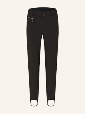 Luhta Spodnie Narciarskie Z Paskiem Pod Stopę Joentaka schwarz