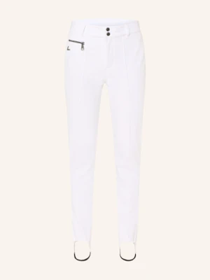 Luhta Spodnie Narciarskie Z Paskiem Pod Stopę Joentaka weiss