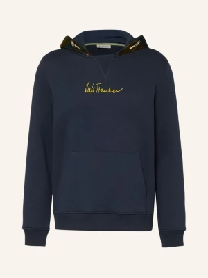 Luis Trenker Bluza Z Kapturem Luphilipp blau
