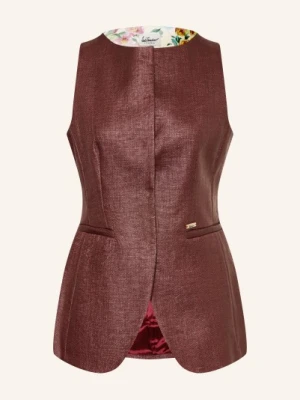 Luis Trenker Kamizelka Typu Blazer Lurada rot