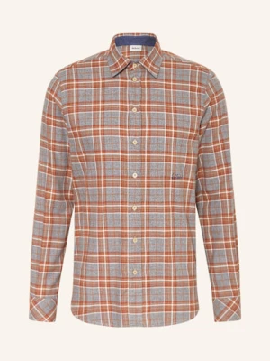 Luis Trenker Koszula Flanelowa Regular Fit grau