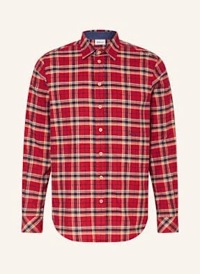 Luis Trenker Koszula Flanelowa Regular Fit rot