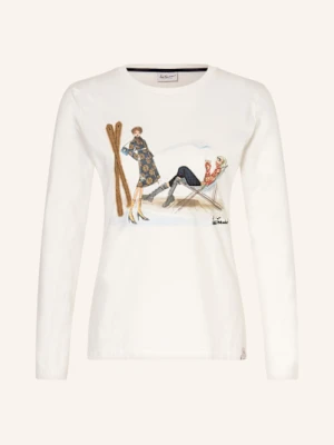 Luis Trenker Koszulka Z Długim Rękawem Ludina weiss