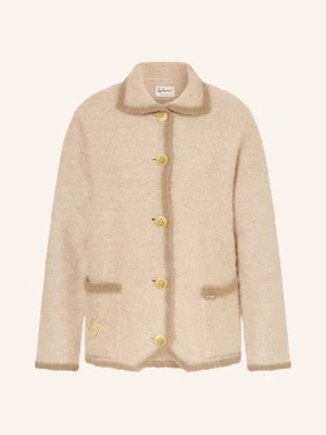 Luis Trenker Kurtka Luandrea Z Alpaką beige