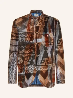 Luis Trenker Marynarka Lusandro Slim Fit braun