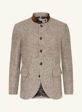 Luis Trenker Marynarka Lusandro Slim Fit grau