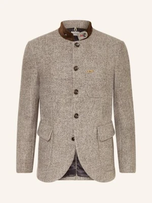 Luis Trenker Marynarka Lusandro Slim Fit grau