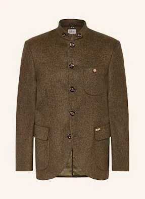 Luis Trenker Marynarka Lusandro Slim Fit gruen