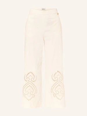 Luis Trenker Spódnico-Spodnie Żakardowe Luleonilda weiss