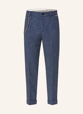 Luis Trenker Spodnie Slim Fit blau