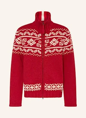 Luis Trenker Sweter Typu Troyer rot