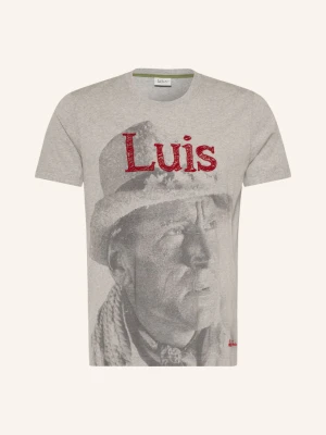 Luis Trenker T-Shirt Luface grau szary