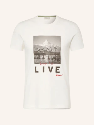 Luis Trenker T-Shirt Lupeak weiss biały