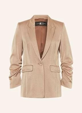 Luisa Cerano Blezer Satynowy beige