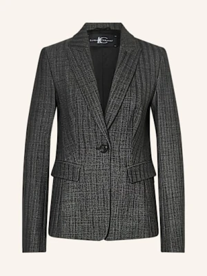 Luisa Cerano Blezer Z Błyszczącą Przędzą grau