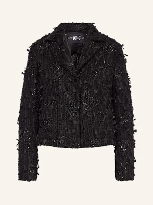 Luisa Cerano Blezer Z Cekinami I Ozdobnymi Kamykami schwarz