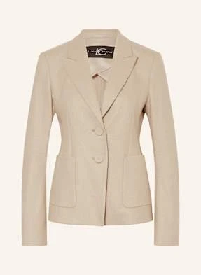 Luisa Cerano Blezer Z Flaneli beige