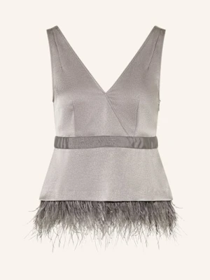 Luisa Cerano Bluzka Bez Rękawów silber