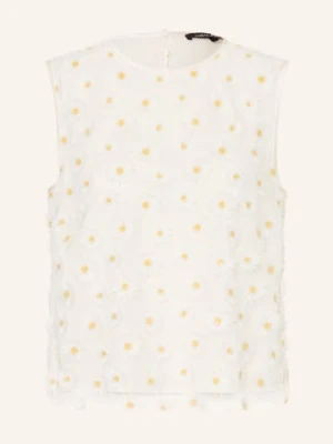 Luisa Cerano Bluzka Z Cekinami weiss