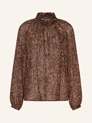 Luisa Cerano Bluzka Z Falbankami rot