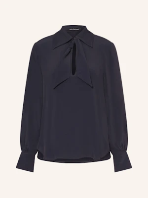 Luisa Cerano Bluzka Z Jedwabiu blau