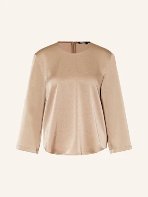 Luisa Cerano Bluzka Z Satyny beige