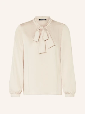 Luisa Cerano Bluzka Z Wiązaniem Pod Szyją weiss