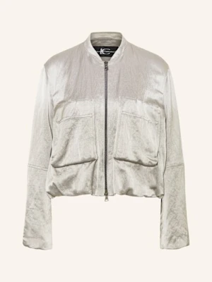 Luisa Cerano Bluzon Satynowy grau