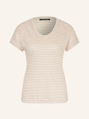 Luisa Cerano Dzianinowa Koszulka Z Lnu beige