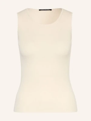Luisa Cerano Dzianinowy Top weiss
