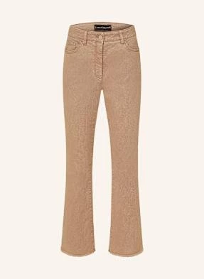 Luisa Cerano Jeansy Flared Easy Kick beige