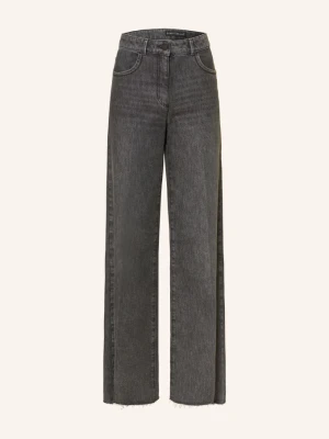 Luisa Cerano Jeansy Flared grau 1 BLACK
