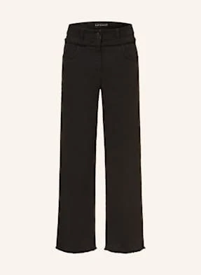 Luisa Cerano Jeansy Straight schwarz