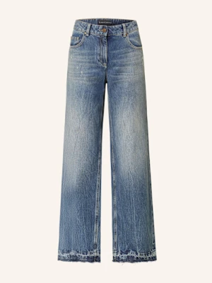 Luisa Cerano Jeansy Wide Leg blau