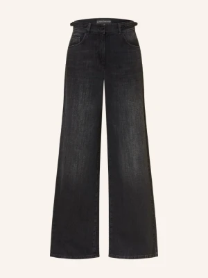 Luisa Cerano Jeansy Wide Leg grau 1 Deep Black