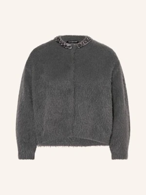 Luisa Cerano Kardigan Z Rękawami 3/4 grau